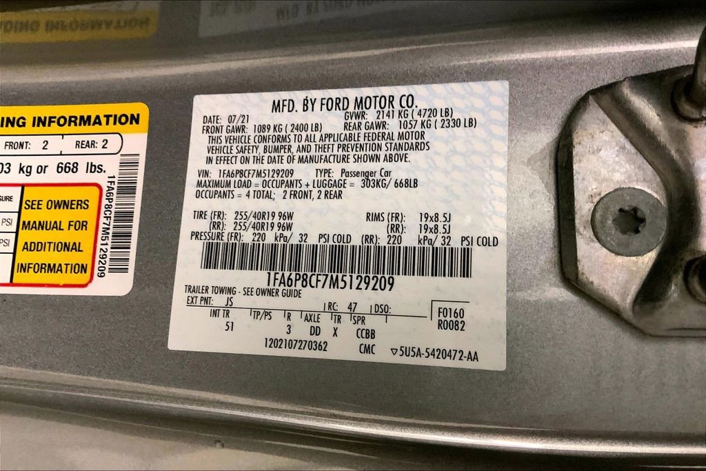 Used 2021 Ford Mustang GT Premium w/ Equipment Group 401A image 31