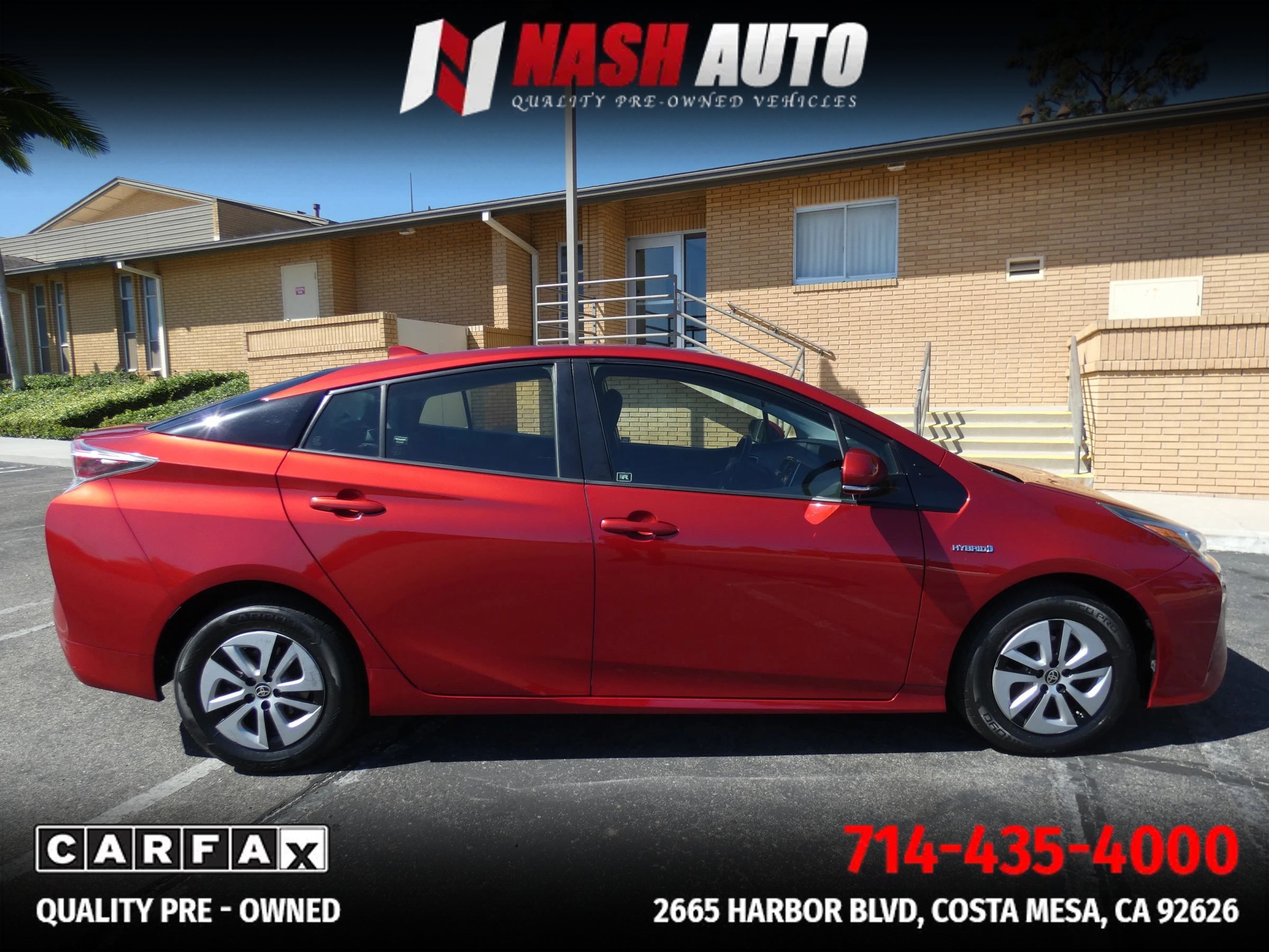 Used 2017 Toyota Prius Three w/ Carpet Mat Package FWD image 7