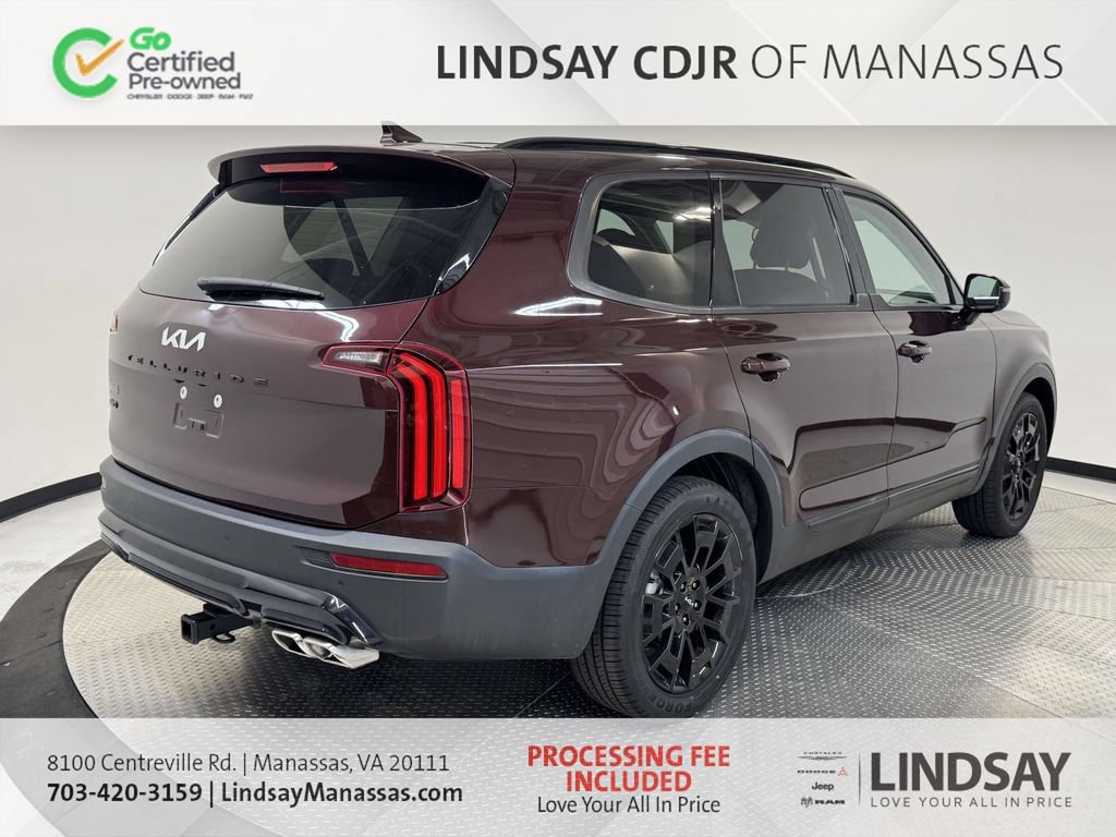 Used 2022 Kia Telluride SX w/ Nightfall Edition Package AWD/4WD image 8