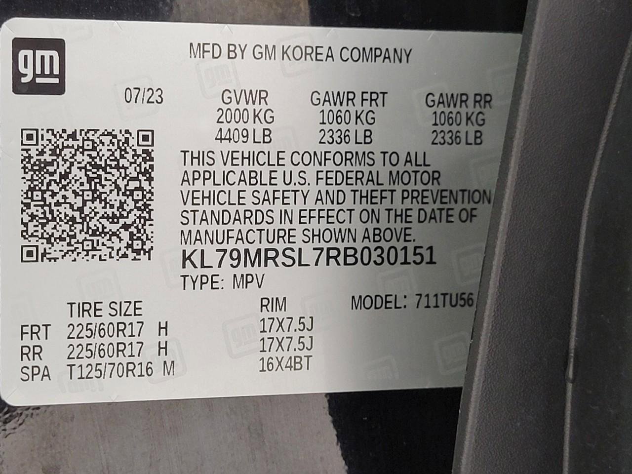 Certified 2024 Chevrolet TrailBlazer LT AWD/4WD image 27