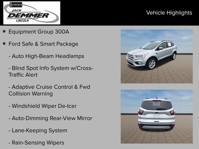Used 2018 Ford Escape SEL w/ Ford Safe & Smart Package FWD image 24