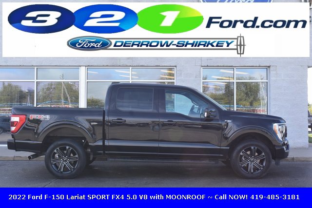 Used 2022 Ford F150 Lariat w/ Equipment Group 502A High image 3