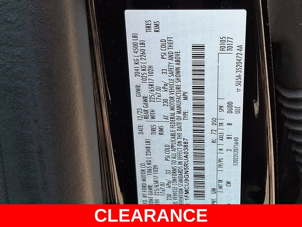Used 2024 Ford Escape Active AWD/4WD image 26