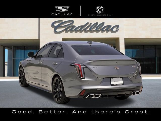 Certified 2022 Cadillac CT4 V w/ Navigation Package RWD image 11