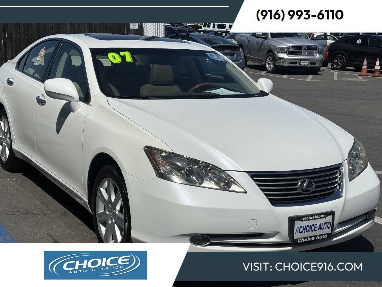 Used 2007 Lexus ES 350 w/ Premium Pkg