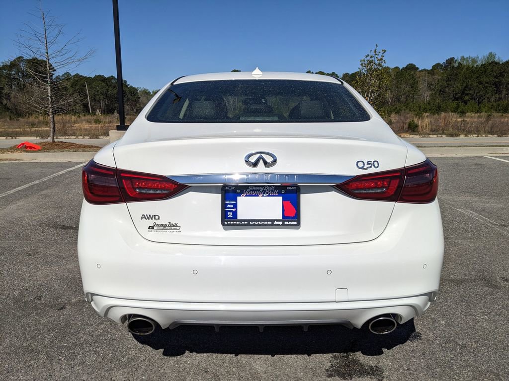 Used 2022 INFINITI Q50 Luxe w/ Cargo Package image 21