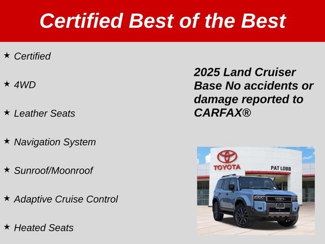 Certified 2025 Toyota Land Cruiser w/ Premium Package AWD/4WD image 42