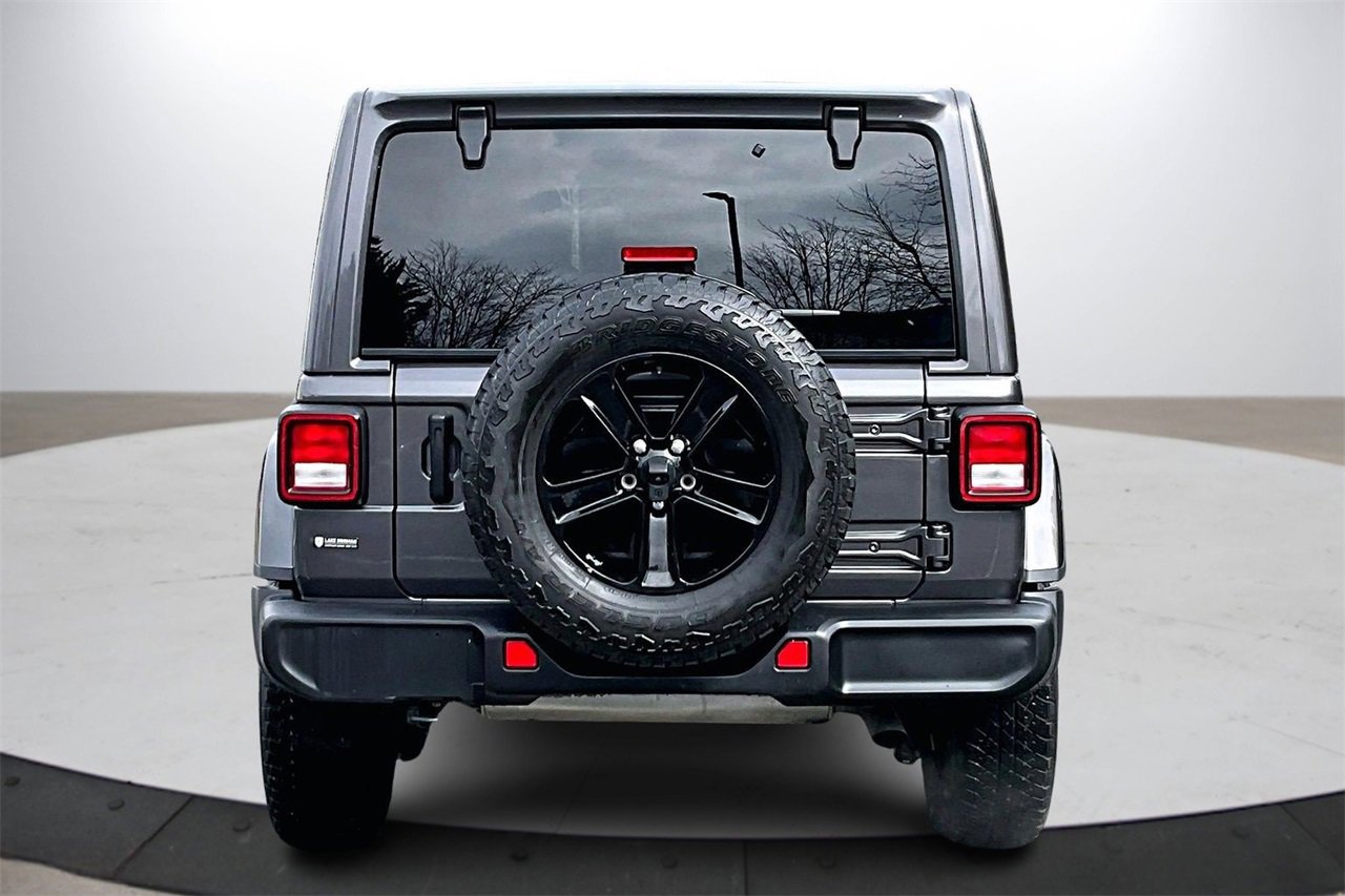 Certified 2021 Jeep Wrangler Unlimited Sahara image 8