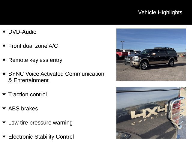 Used 2014 Ford F150 King Ranch w/ King Ranch Chrome Package AWD/4WD image 7