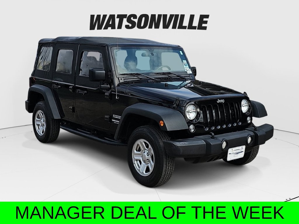 Used 2016 Jeep Wrangler Unlimited Sport w/ Connectivity Group