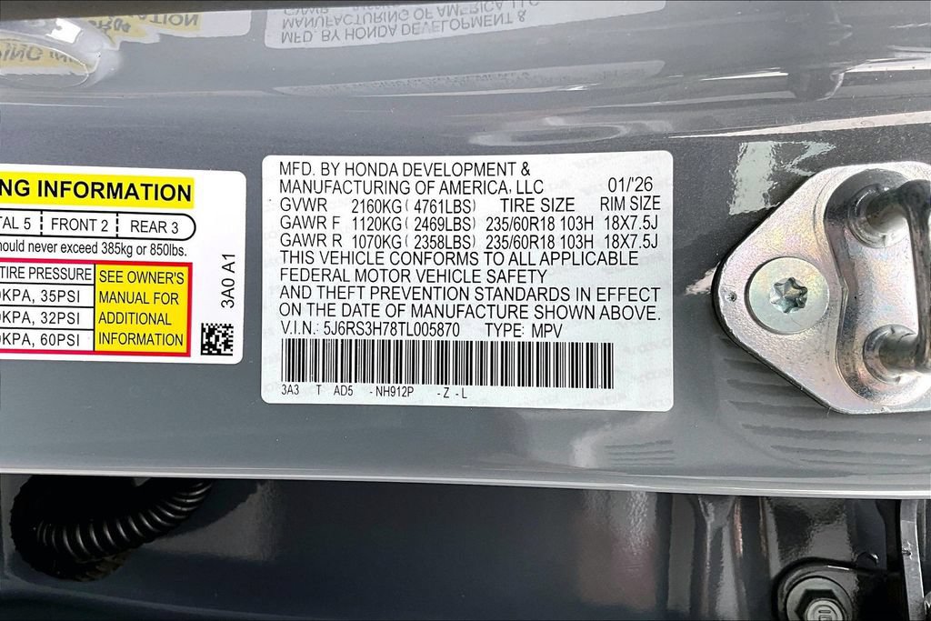 Certified 2026 Honda CR-V EX-L image 14