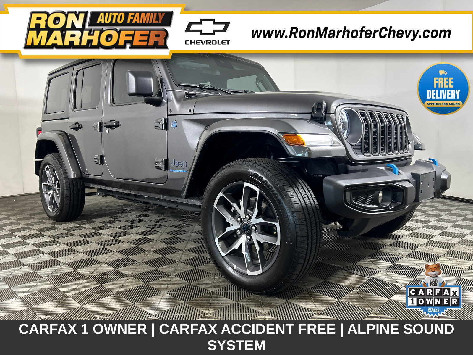 Used 2024 Jeep Wrangler Unlimited w/ Technology Group AWD/4WD 360° Tour