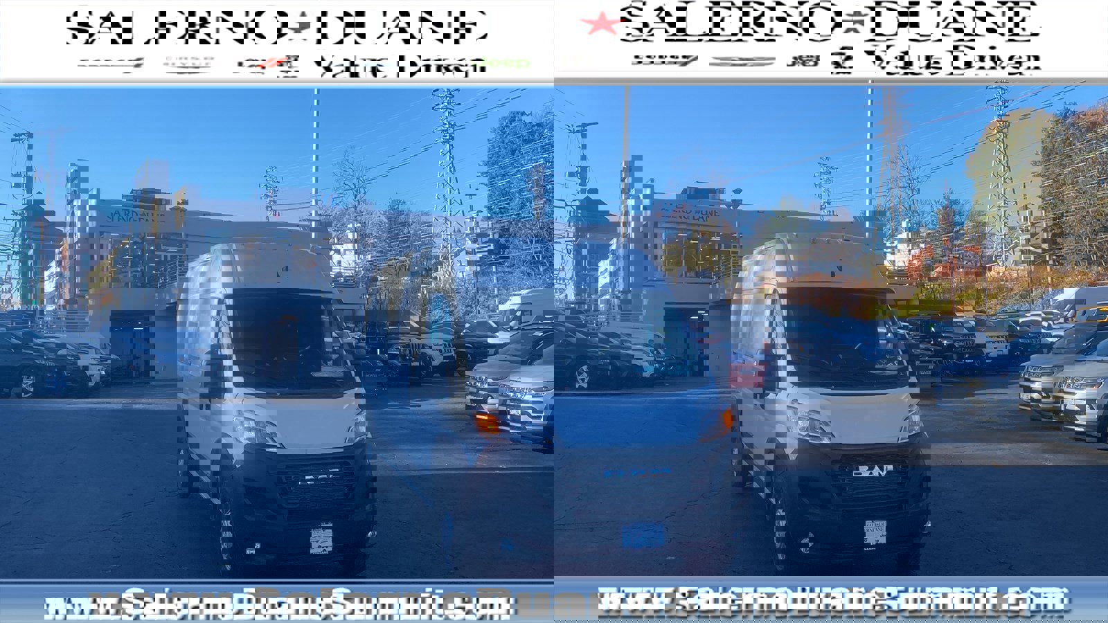 New 2025 RAM ProMaster 2500 w/ Premium Convenience Group