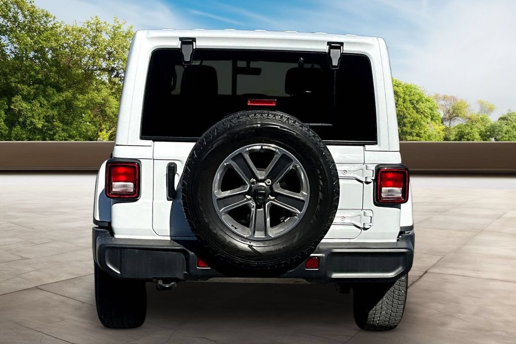 Used 2021 Jeep Wrangler Unlimited Sahara w/ Uconnect 4C Nav & Sound Group AWD/4WD image 2
