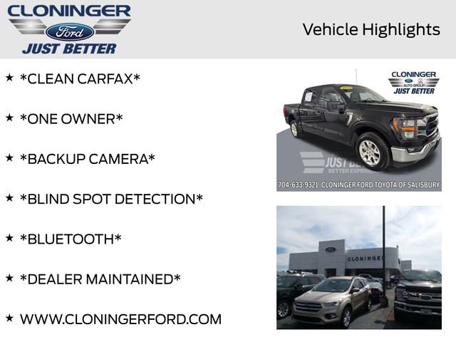 Used 2023 Ford F150 XLT w/ Equipment Group 301A Mid image 4