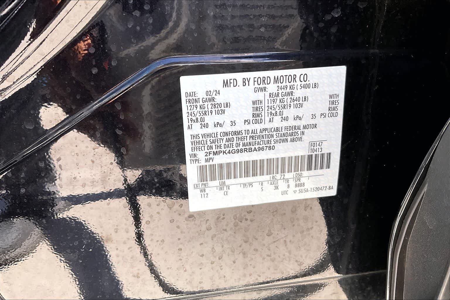 Certified 2024 Ford Edge SE w/ Black Appearance Package AWD/4WD image 20