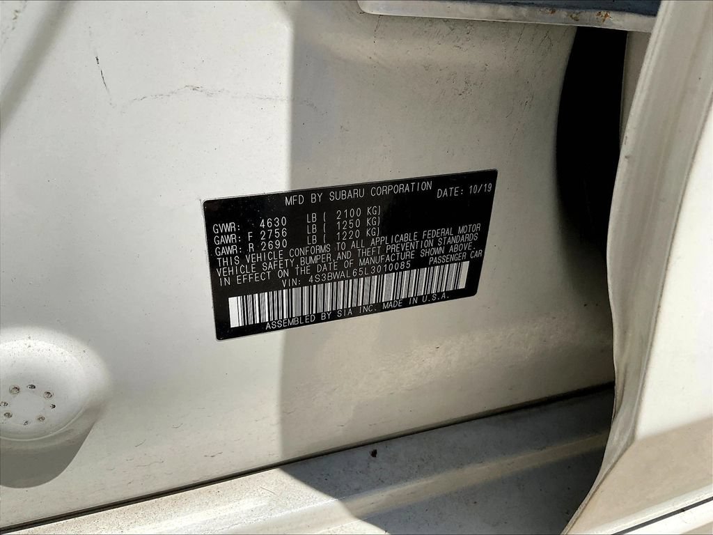 Used 2020 Subaru Legacy Limited AWD/4WD image 18