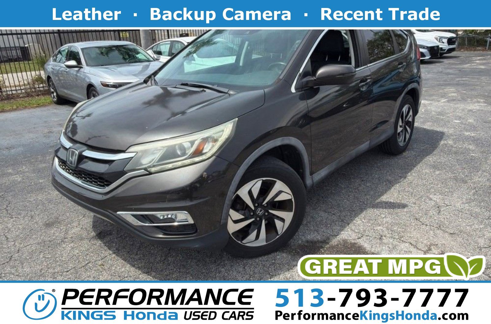 Used 2016 Honda CR-V Touring image 1