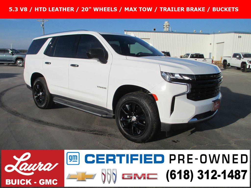 Certified 2024 Chevrolet Tahoe LT w/ Max Trailering Package