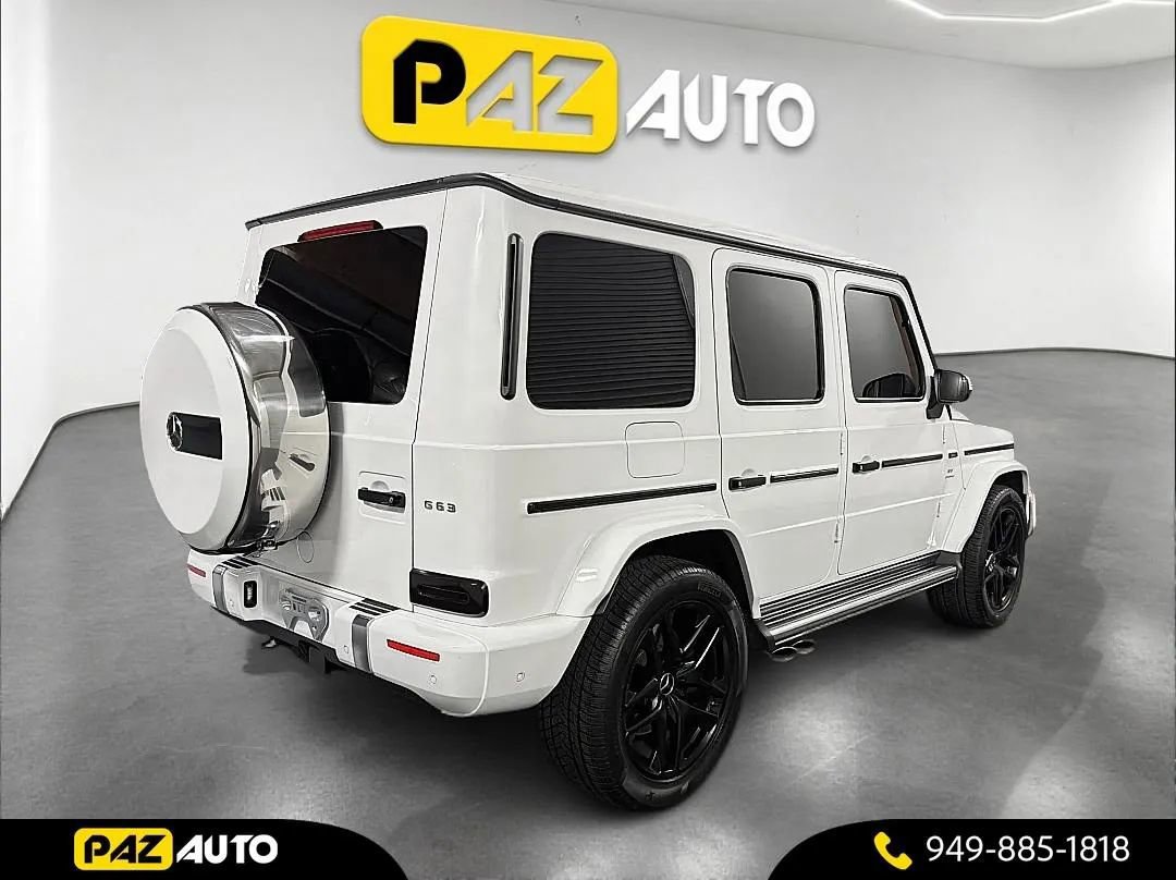 Used 2021 Mercedes-Benz G 63 AMG 4MATIC w/ G Manufaktur Interior Package image 5
