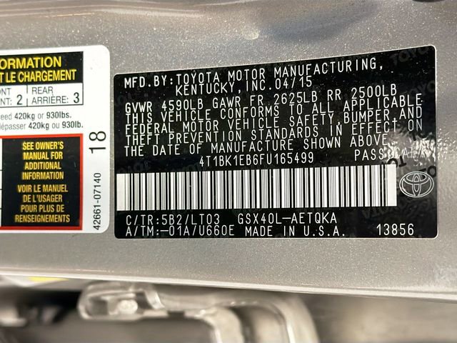 Used 2015 Toyota Avalon XLE Touring FWD image 26