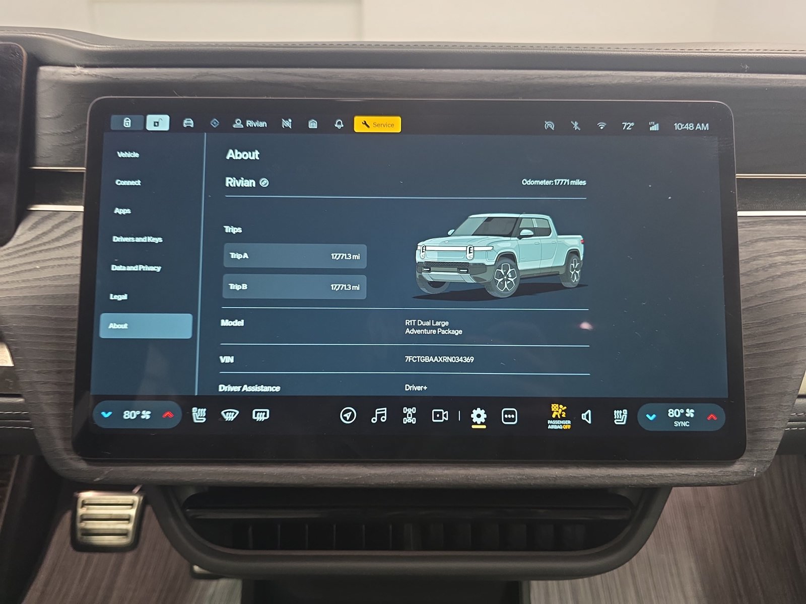 Used 2024 Rivian R1T Adventure Dual AWD/4WD image 27