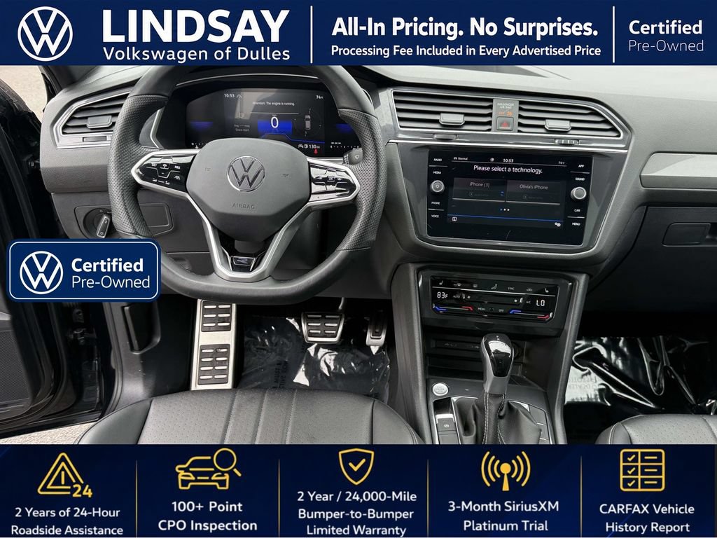 Used 2023 Volkswagen Tiguan SE R-Line AWD/4WD image 11