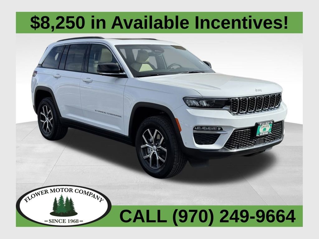 New 2025 Jeep Grand Cherokee Limited w/ Luxury Tech Group II
