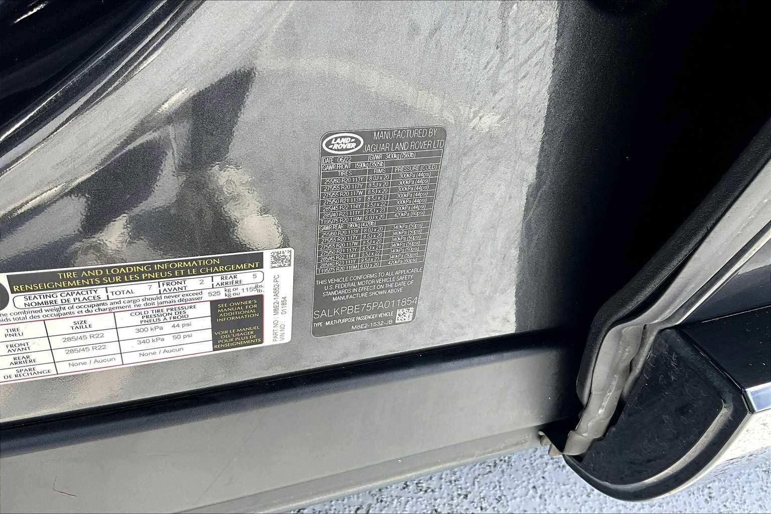 Used 2023 Land Rover Range Rover Long Wheelbase SE image 63