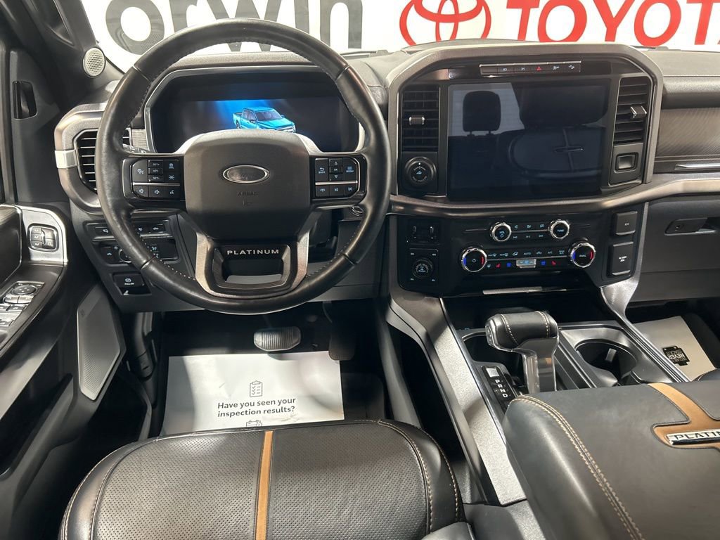 Used 2022 Ford F150 Platinum w/ Max Trailer Tow Package image 23