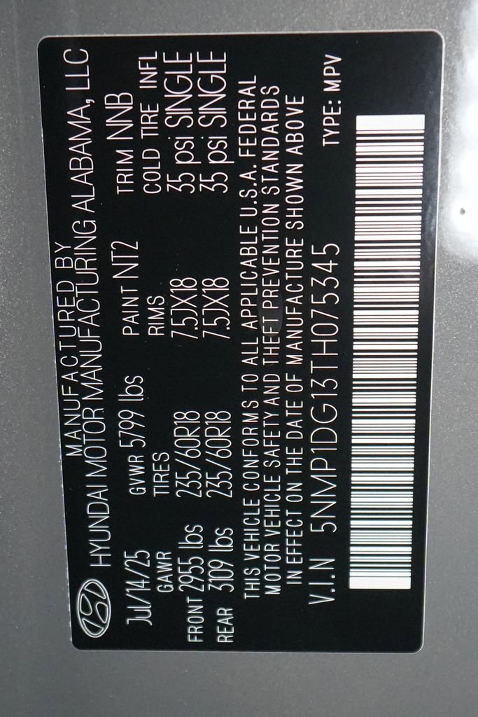 New 2026 Hyundai Santa Fe SE image 44