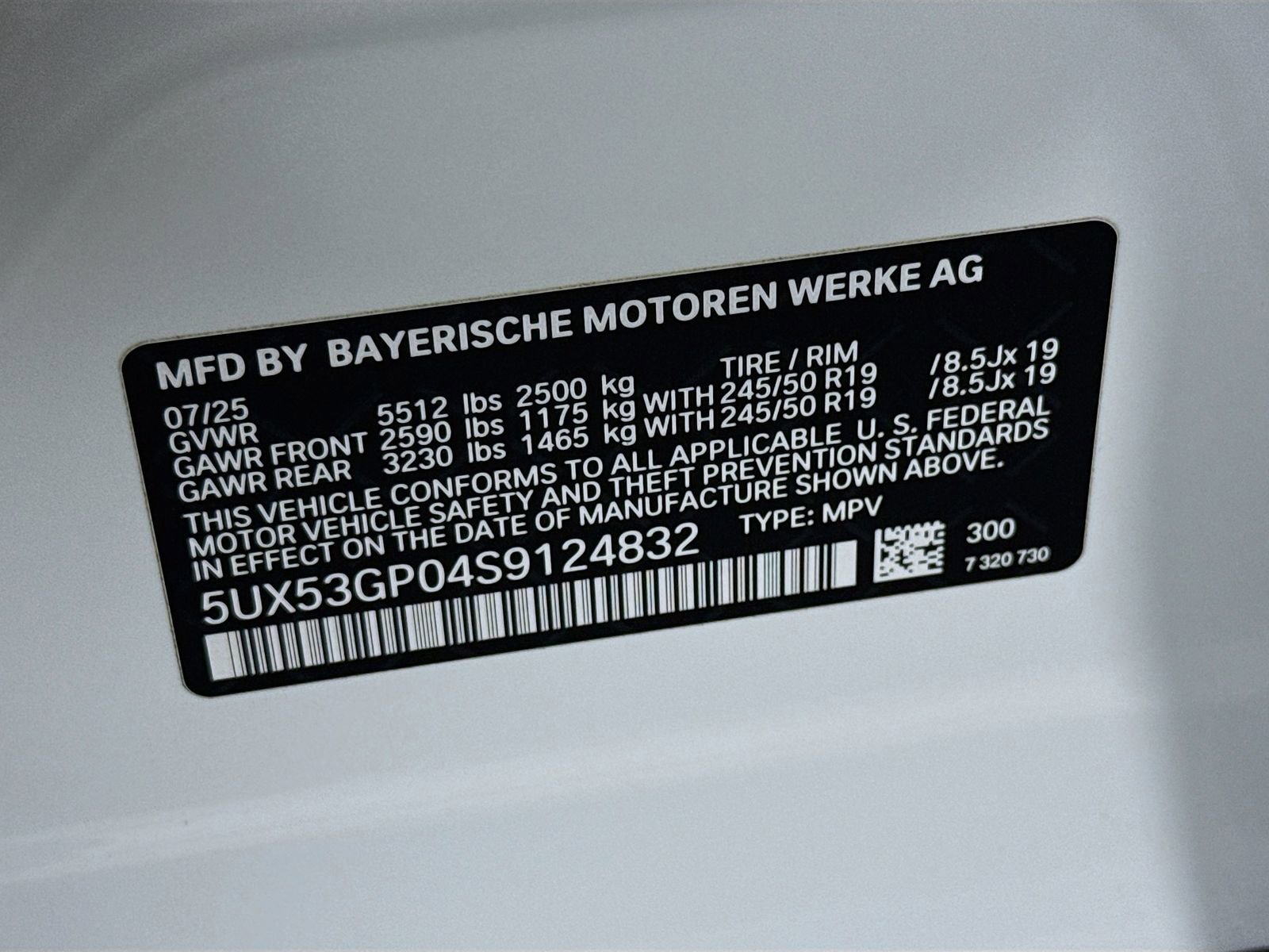 Used 2025 BMW X3 xDrive30i w/ Convenience Package AWD/4WD image 32