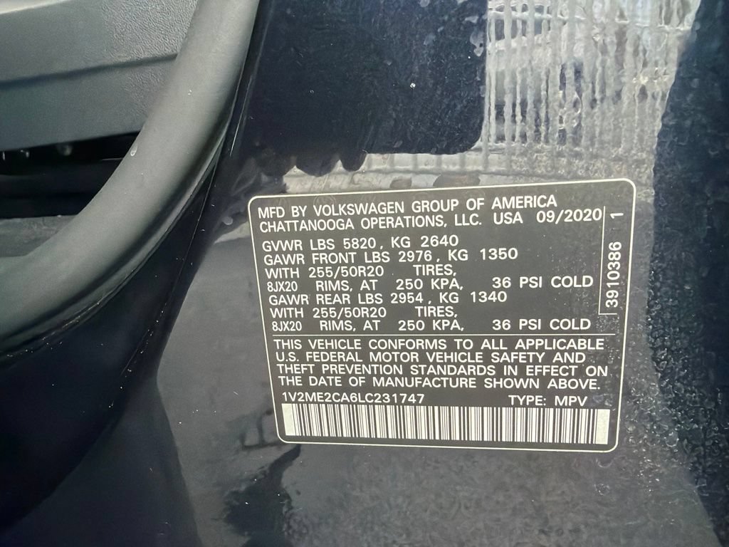 Used 2020 Volkswagen Atlas Cross Sport SEL AWD/4WD image 4