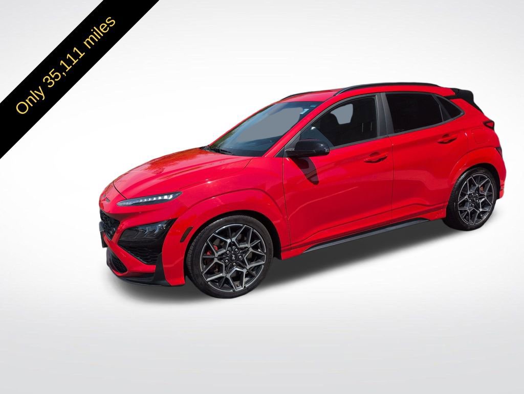 Certified 2022 Hyundai Kona N w/ Cargo Package FWD image 2