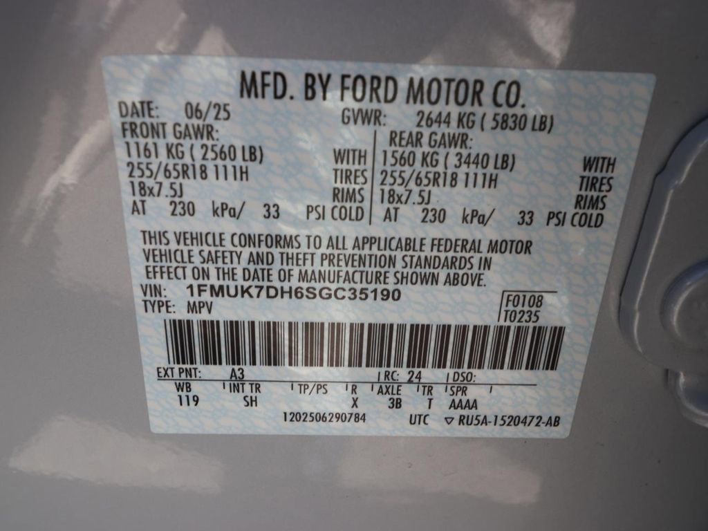 Certified 2025 Ford Explorer Active w/ Active Comfort Package RWD image 26