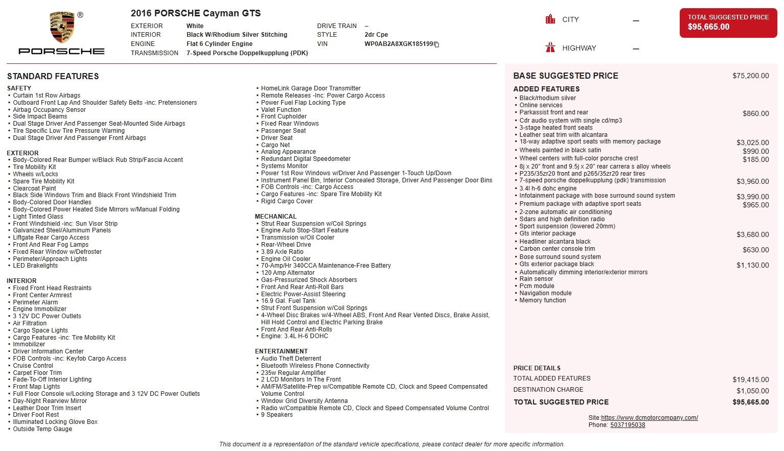 Used 2016 Porsche Cayman GTS image 11