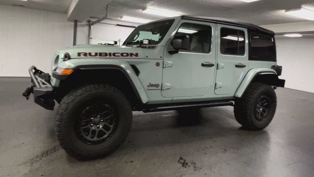 Used 2023 Jeep Wrangler Unlimited Rubicon w/ Xtreme 35 Tire Package AWD/4WD image 4