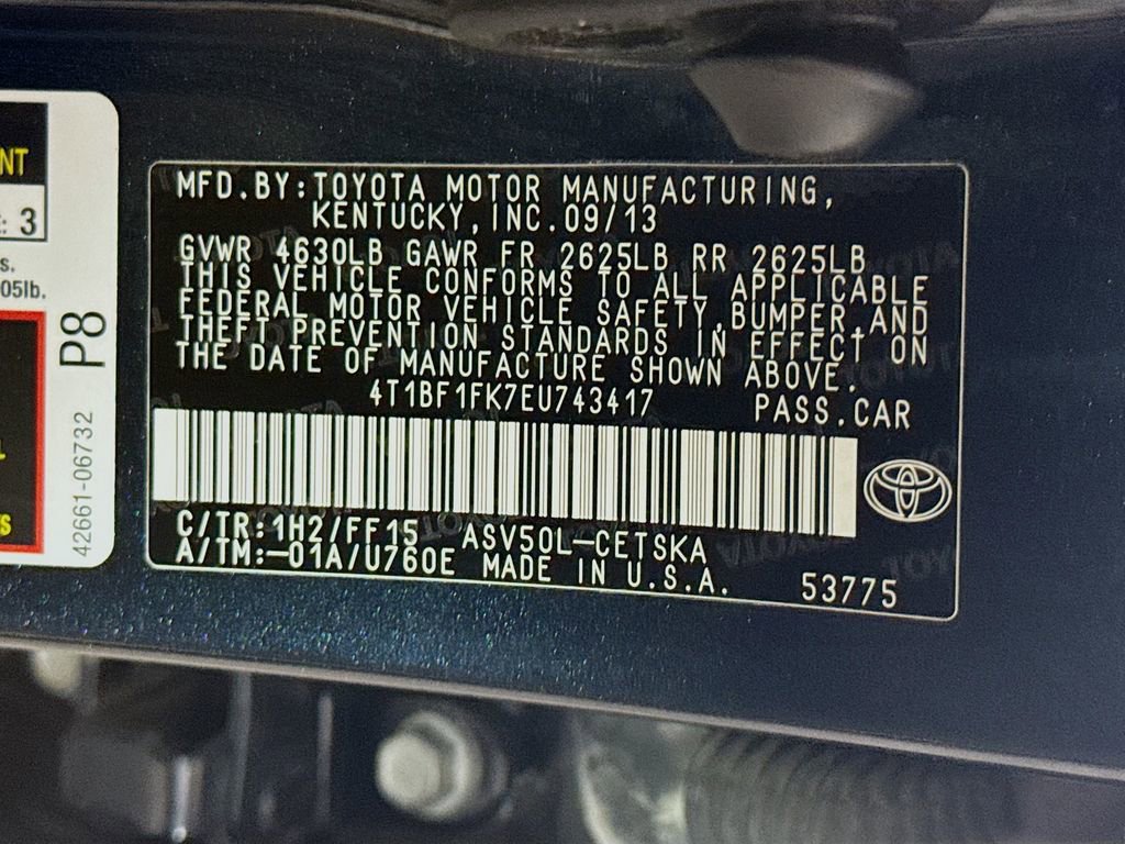 Used 2014 Toyota Camry SE FWD image 33