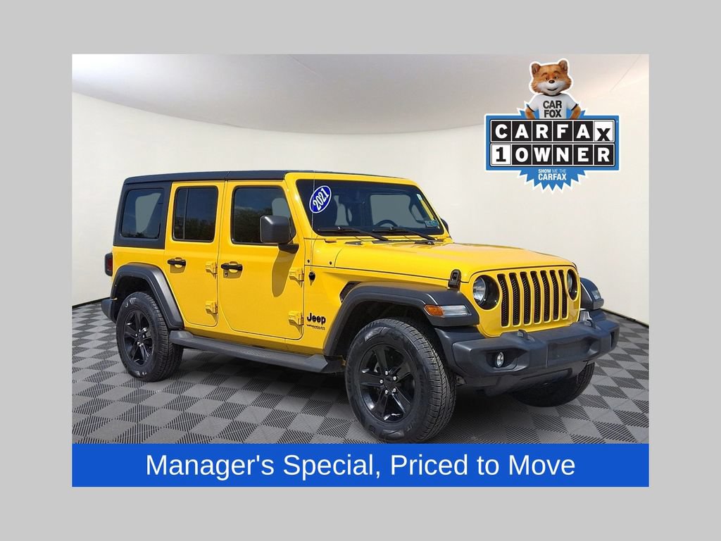 Used 2021 Jeep Wrangler Unlimited Sport AWD/4WD image 1
