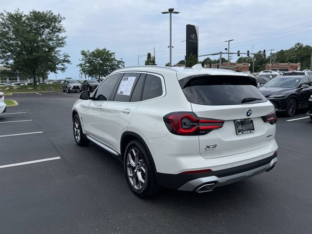 Used 2022 BMW X3 xDrive30i w/ Convenience Package AWD/4WD image 5