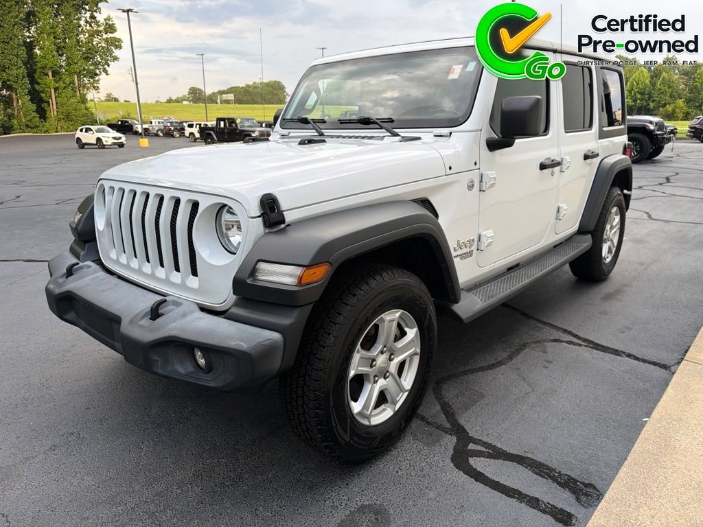 Certified 2019 Jeep Wrangler Unlimited Sport S AWD/4WD image 12