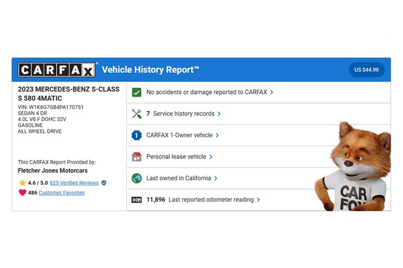 Certified 2023 Mercedes-Benz S 580 4MATIC Sedan image 3