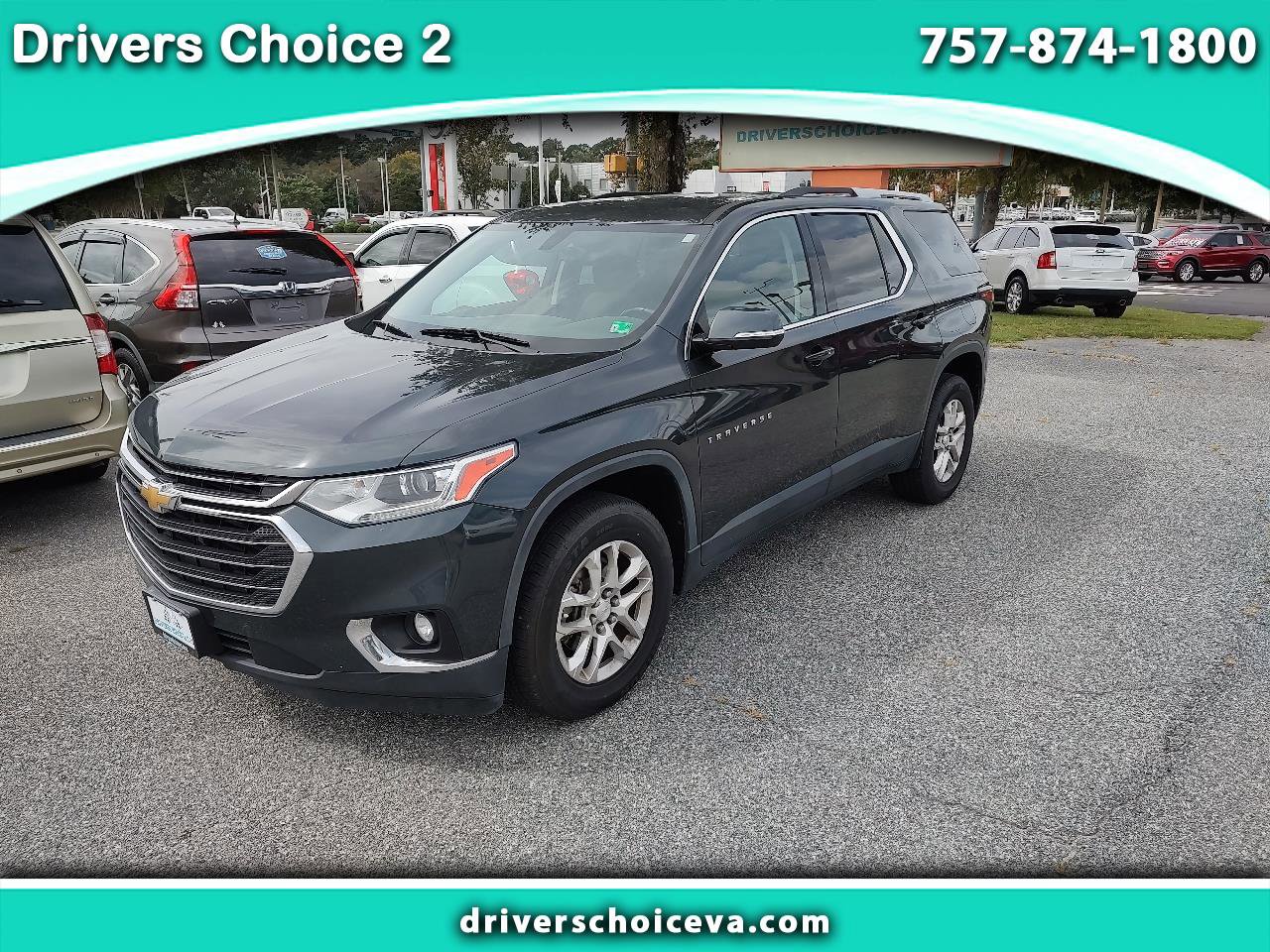 Used 2018 Chevrolet Traverse LT image 1
