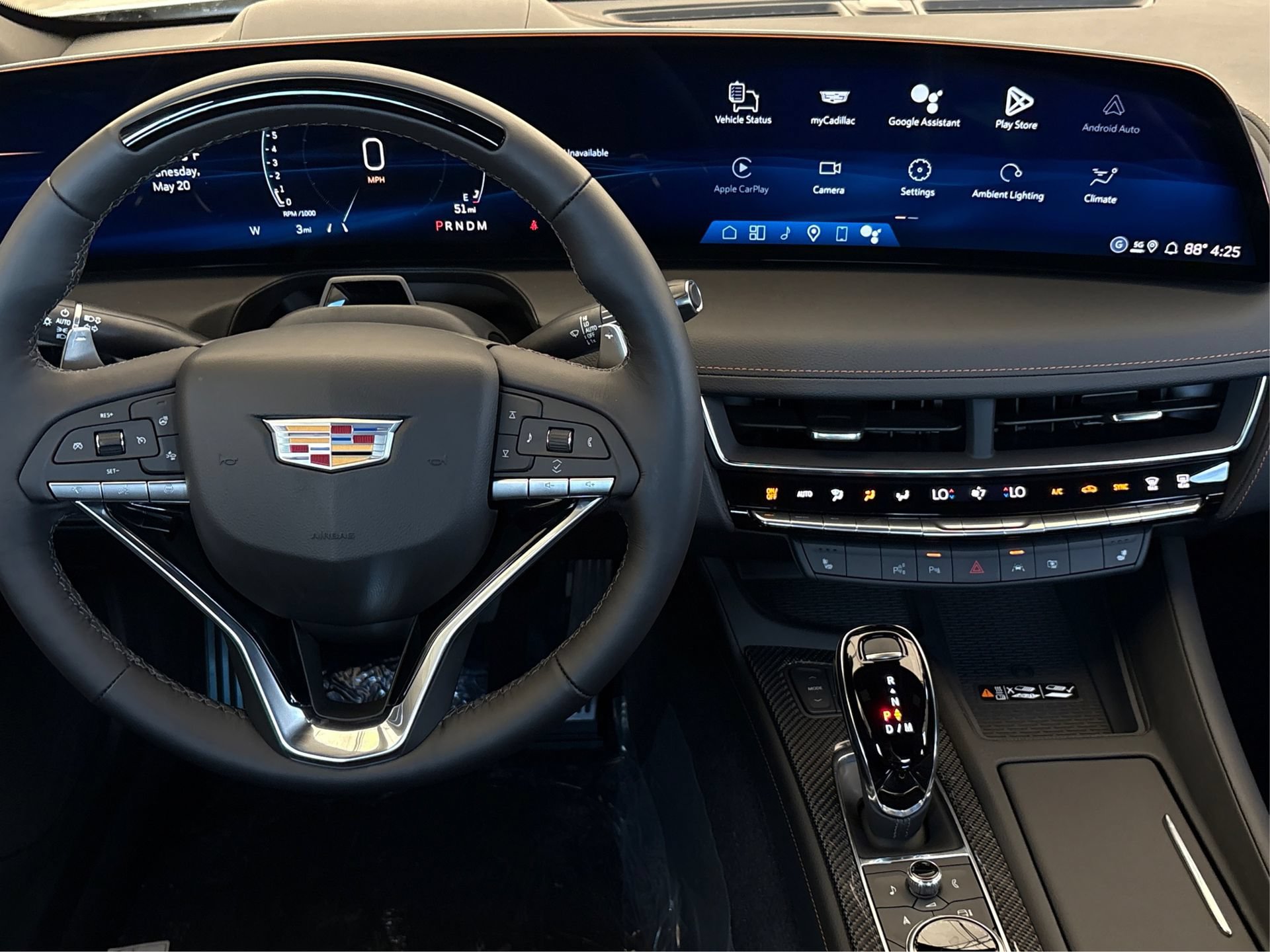 New 2026 Cadillac CT5 Sport w/ LPO, ONYX Package RWD image 16
