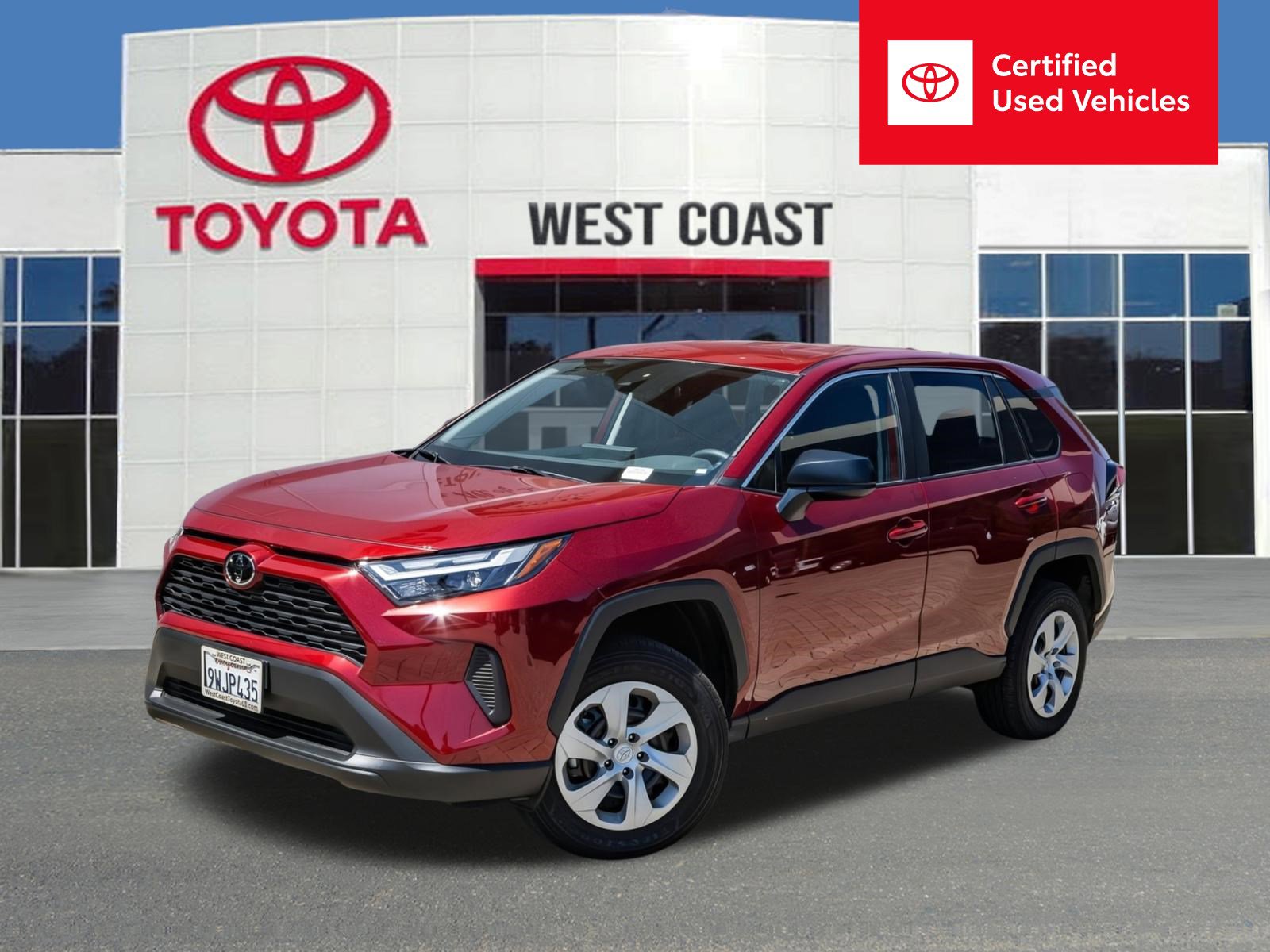 Certified 2025 Toyota RAV4 LE FWD image 1
