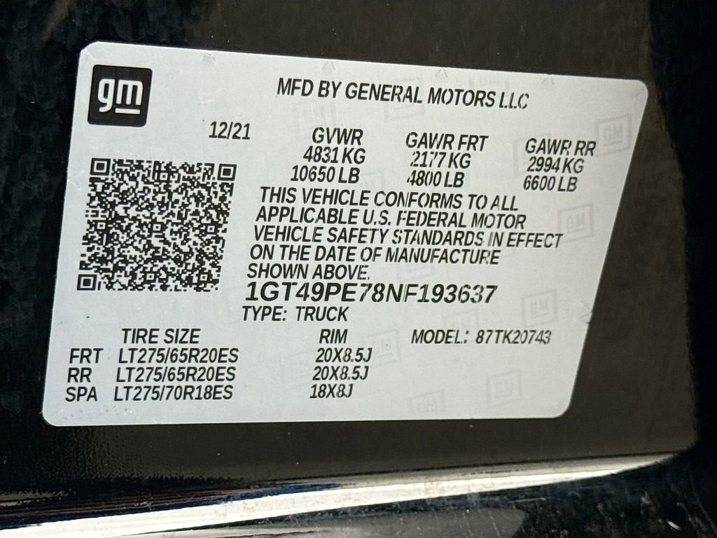 Used 2022 GMC Sierra 2500 AT4 w/ AT4 Preferred Package image 32