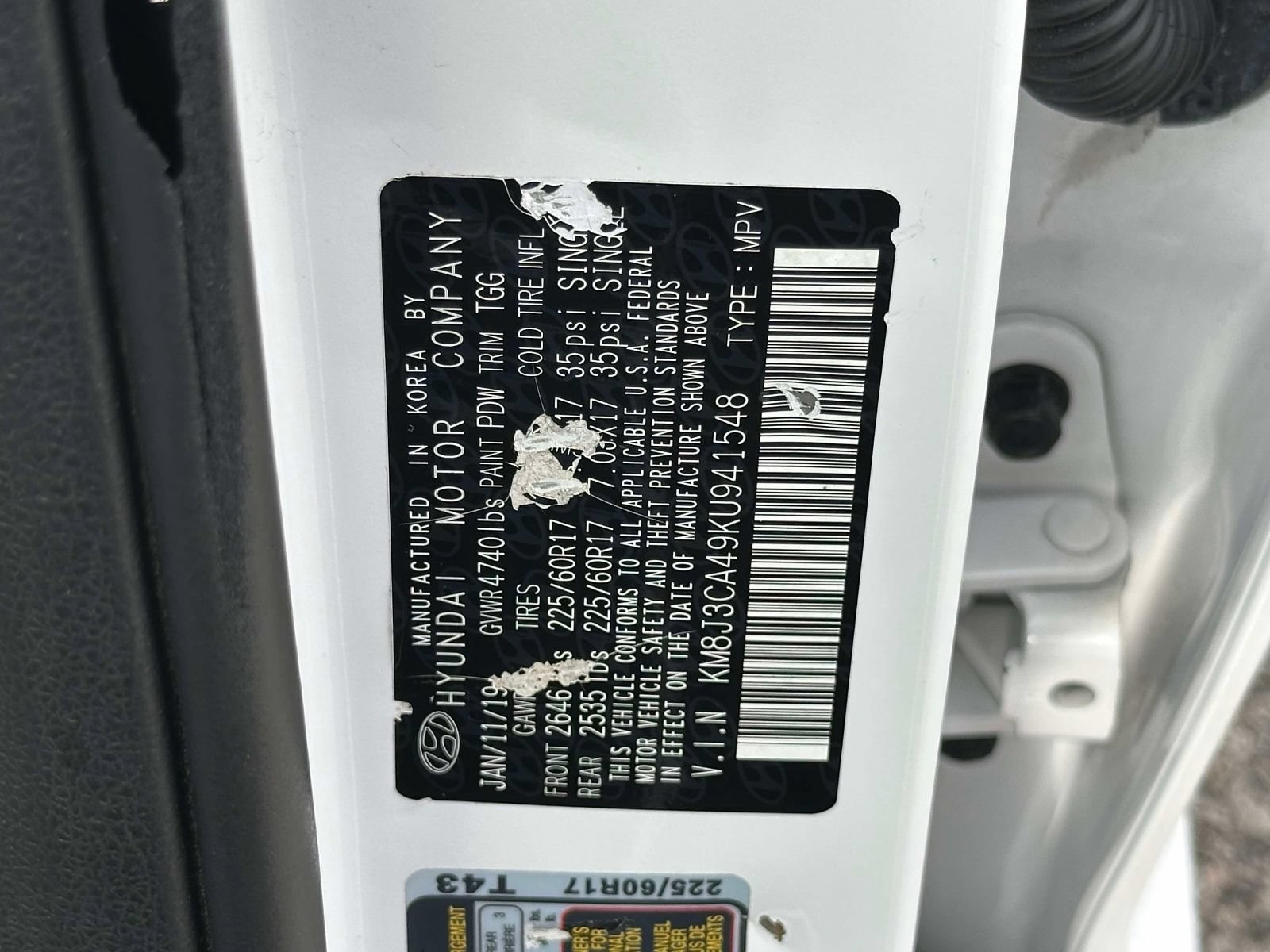 Used 2019 Hyundai Tucson Value AWD/4WD image 25