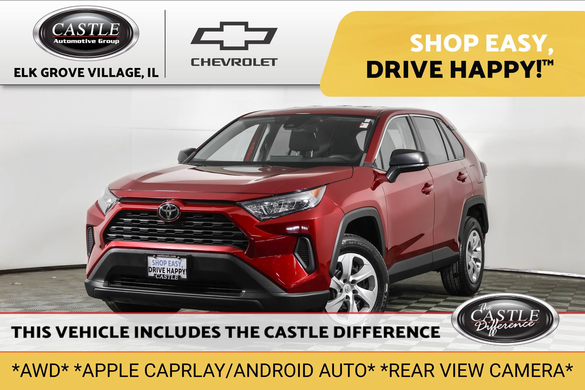 Used 2022 Toyota RAV4 LE AWD/4WD image 1