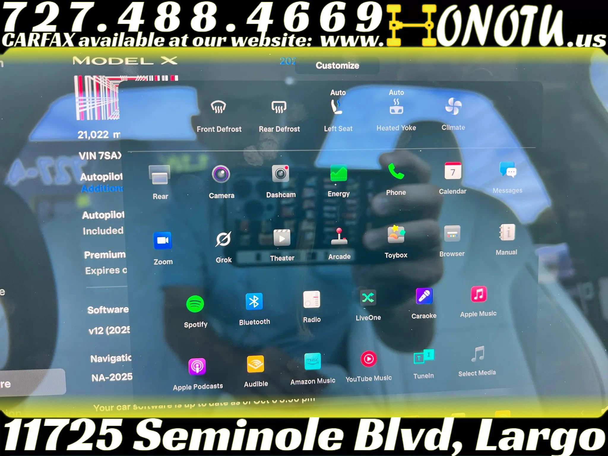 Used 2022 Tesla Model X Plaid image 18
