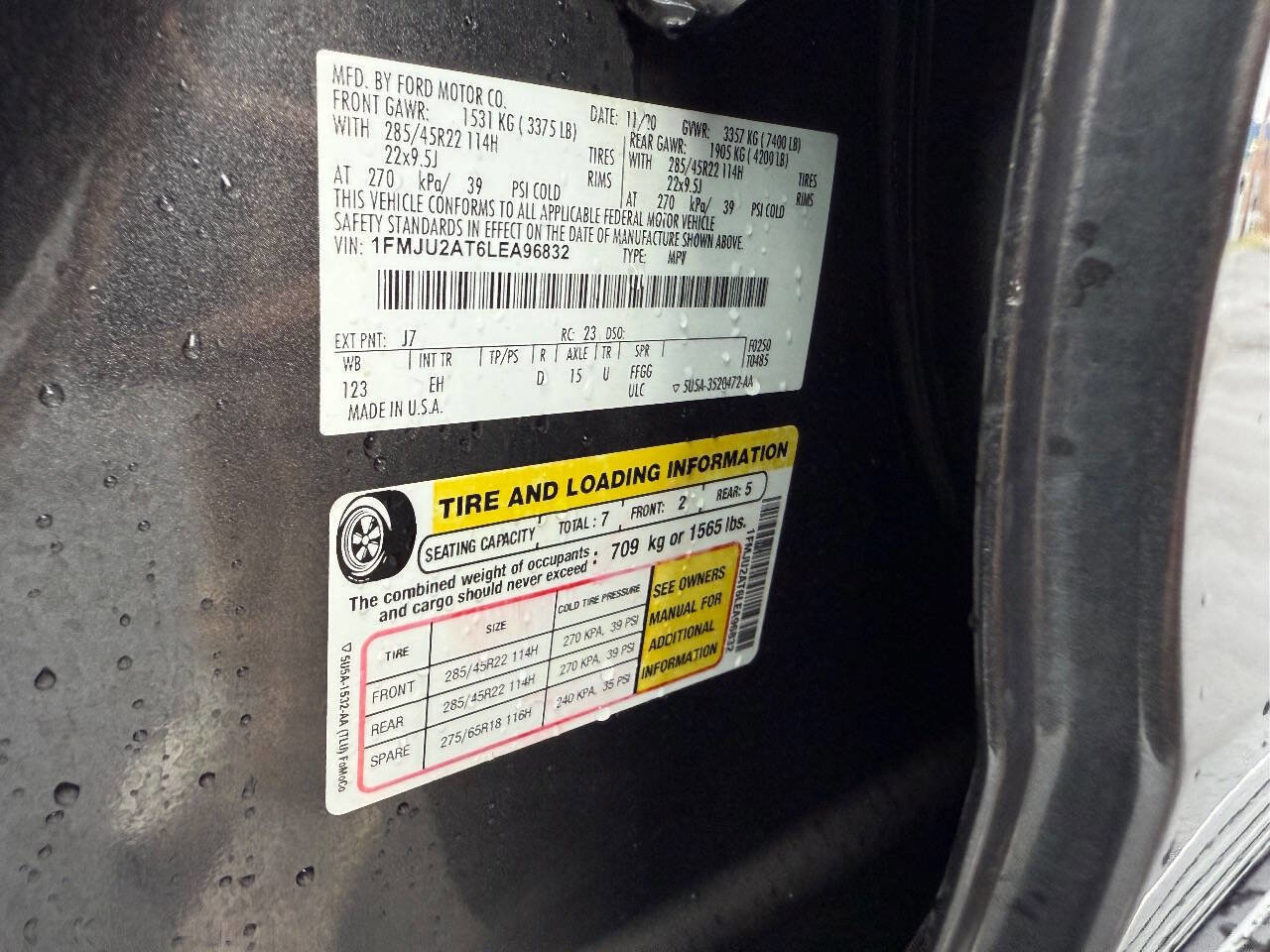 Used 2020 Ford Expedition Limited w/ Equipment Group 302A image 26